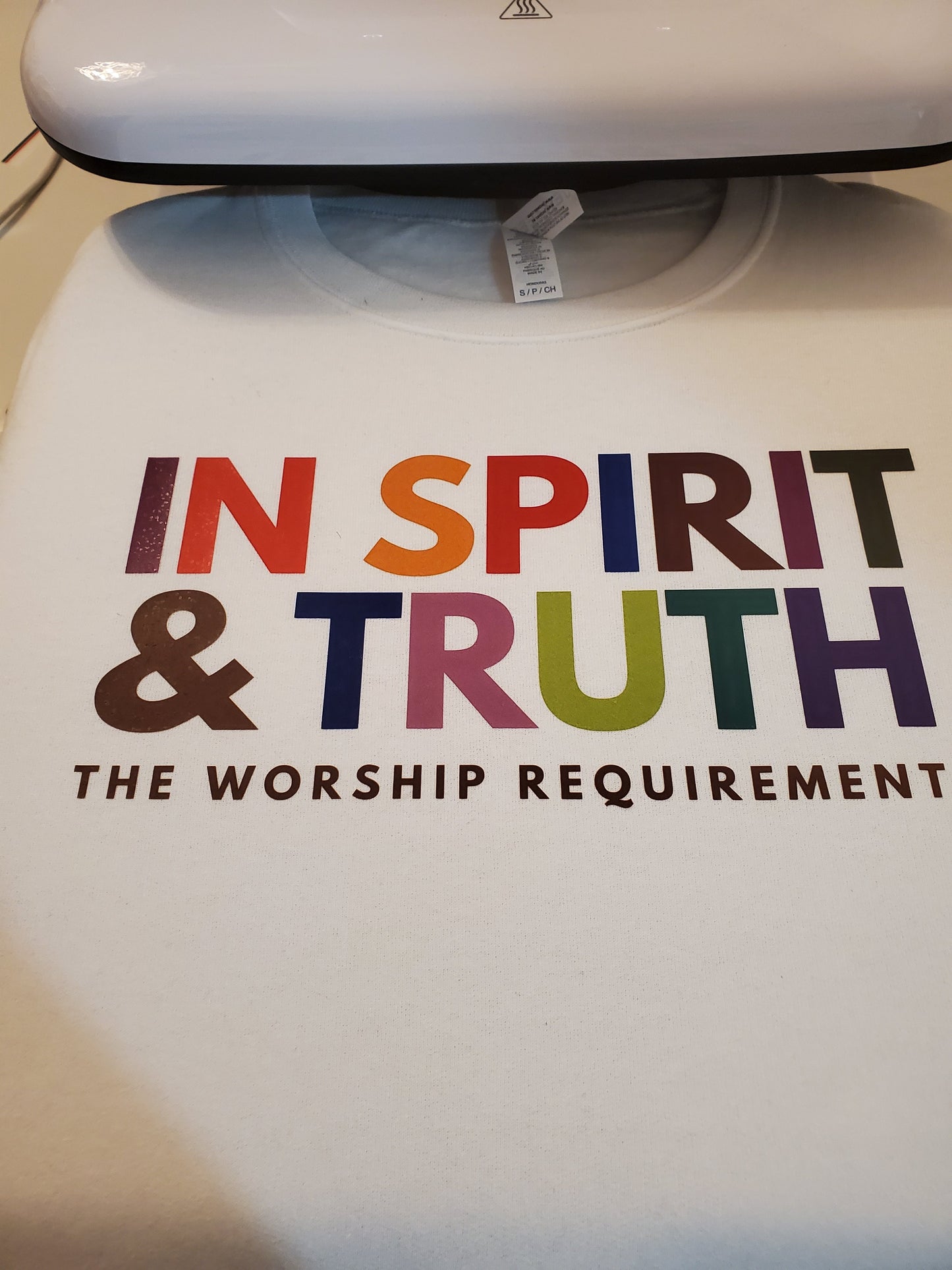 IN SPIRIT & TRUTH - ALL COLORS